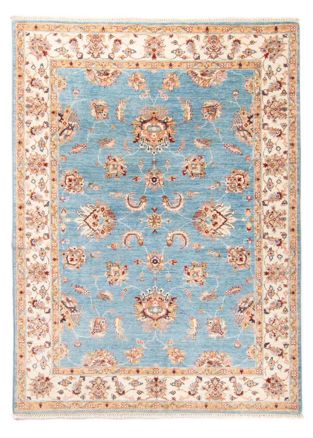 Tappeto Ziegler - 214 x 154 cm - blu chiaro