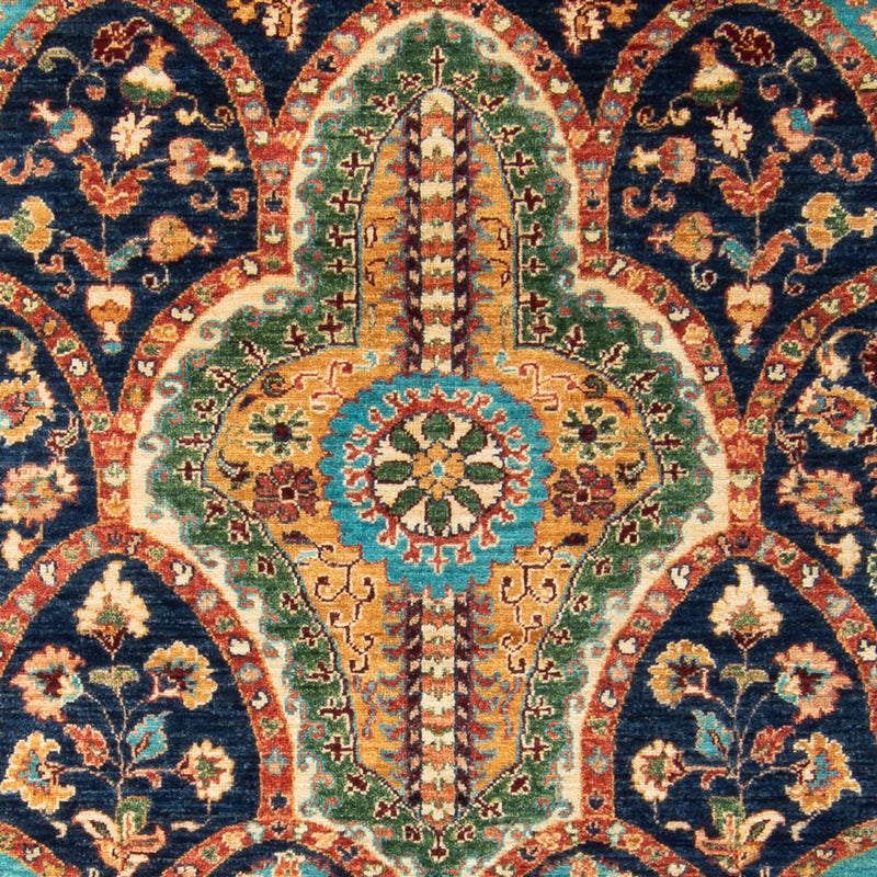 Tappeto Ziegler - Ariana - 205 x 157 cm - blu scuro