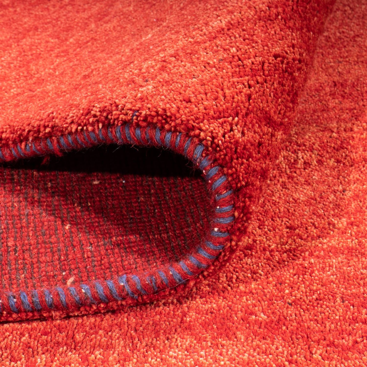 Tappeto Gabbeh - Loribaft Persero - 406 x 300 cm - rosso scuro
