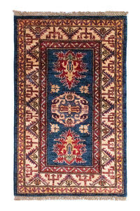Tappeto Ziegler - Kazak - 97 x 61 cm - blu