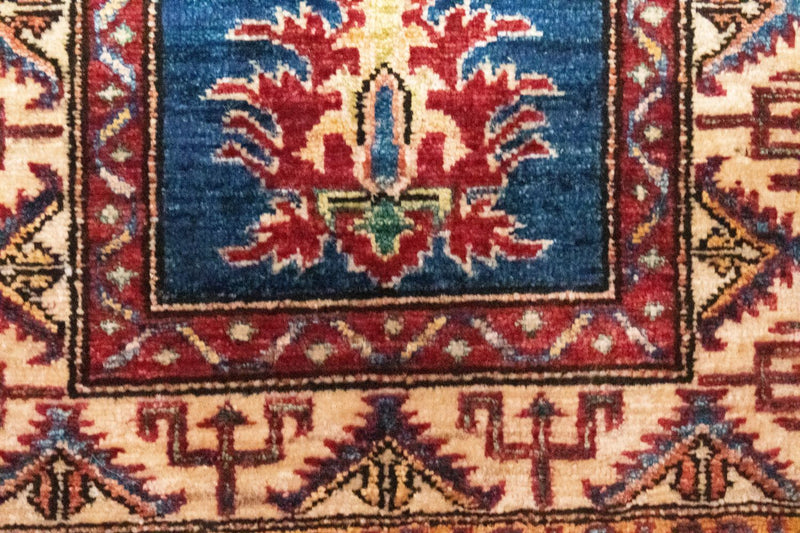 Tappeto Ziegler - Kazak - 97 x 61 cm - blu