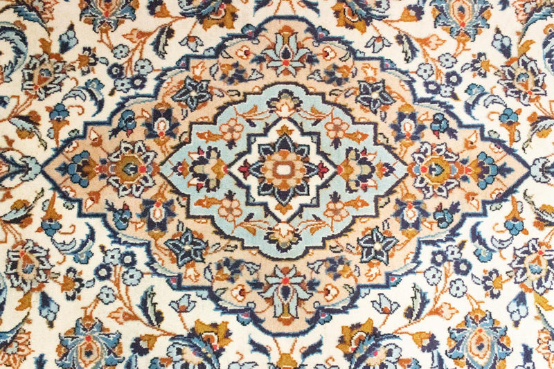Tappeto Persero - Keshan - 309 x 195 cm - blu