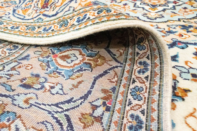 Tappeto Persero - Keshan - 309 x 195 cm - blu