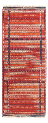 Tappeto corsia Tappeto Kelim - Orientale - 200 x 70 cm - multicolore