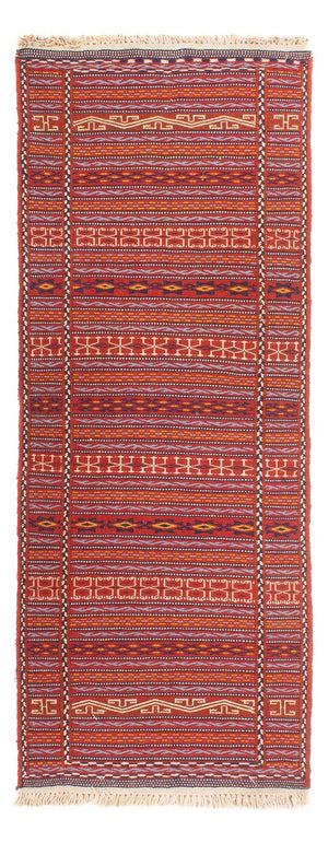 Tappeto corsia Tappeto Kelim - Orientale - 200 x 70 cm - multicolore