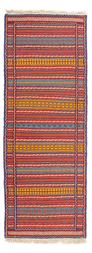 Tappeto corsia Tappeto Kelim - Orientale - 200 x 70 cm - multicolore