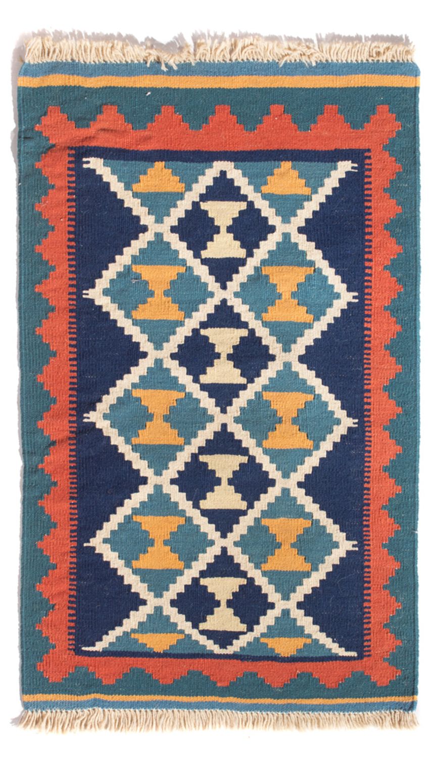 Tappeto Kelim - Orientale - 87 x 57 cm - multicolore