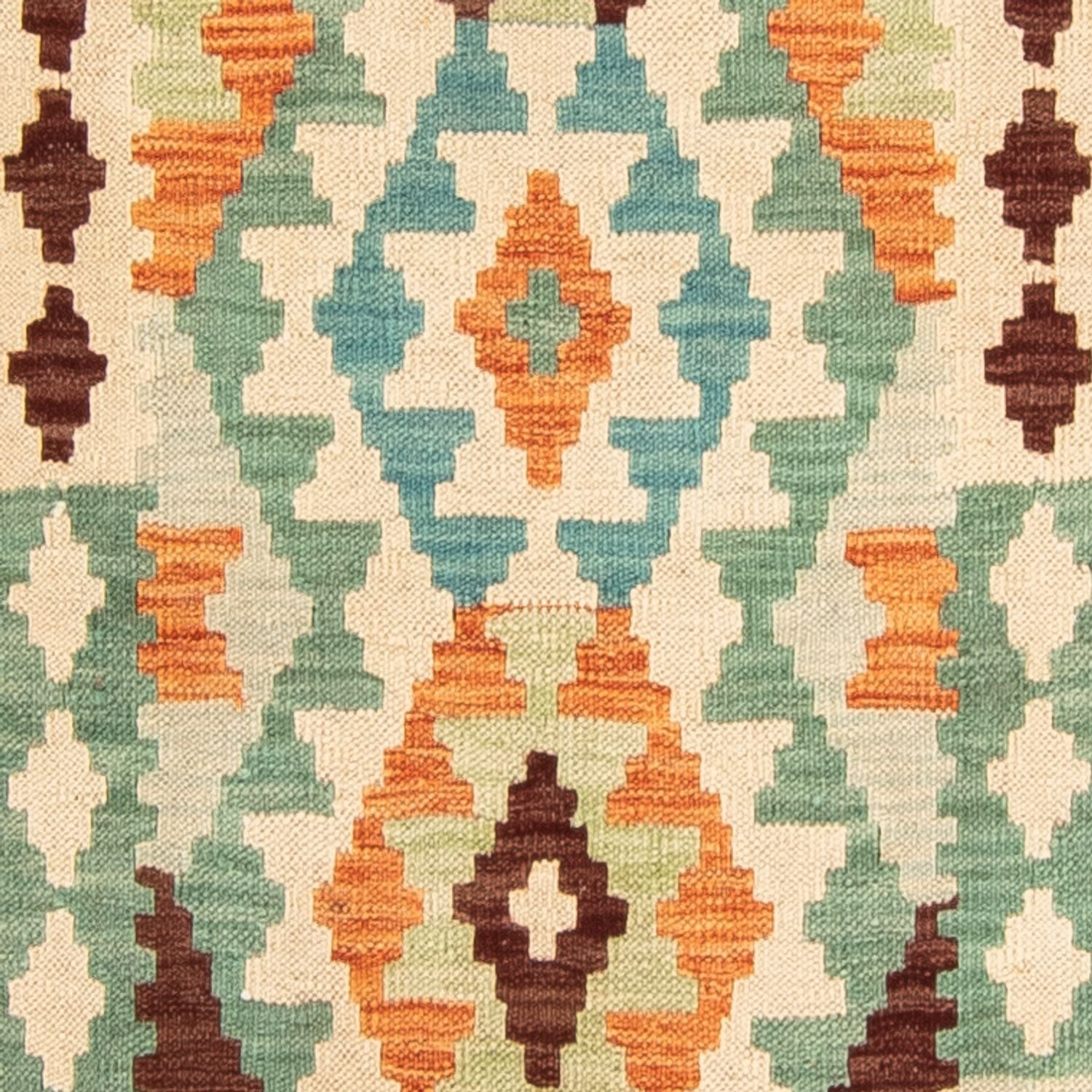 Tappeto corsia Tappeto Kelim - Splash - 304 x 75 cm - multicolore