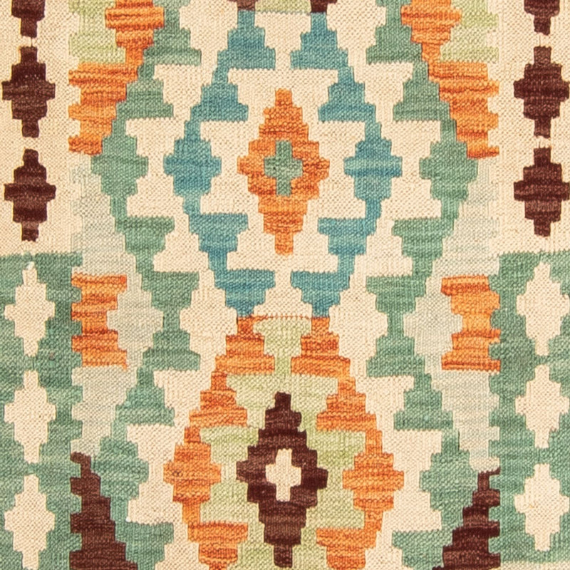 Tappeto corsia Tappeto Kelim - Splash - 304 x 75 cm - multicolore