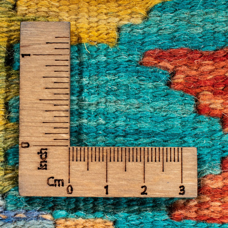 Tappeto corsia Tappeto Kelim - Splash - 210 x 83 cm - multicolore