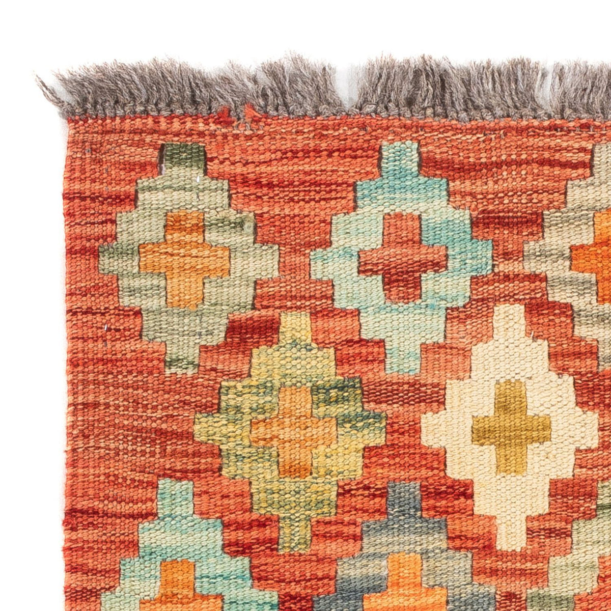 Tappeto Kelim - Splash quadrato  - 52 x 50 cm - multicolore
