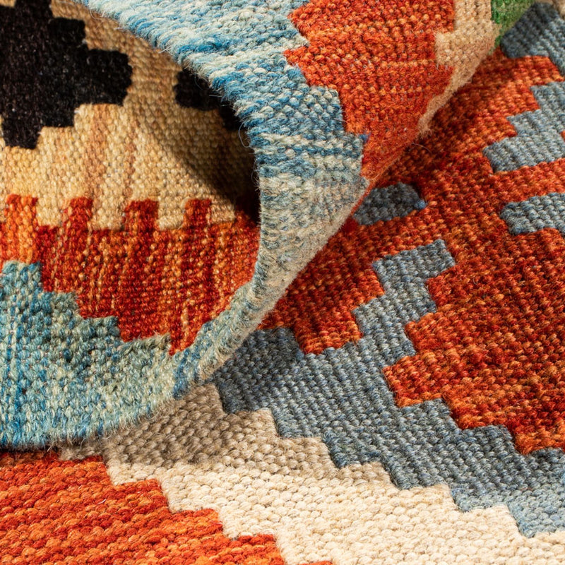 Tappeto Kelim - Splash - 89 x 63 cm - multicolore