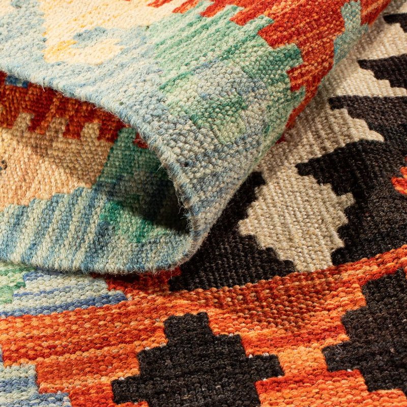 Tappeto Kelim - Splash - 89 x 63 cm - multicolore