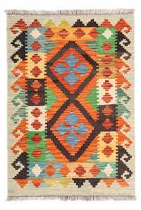 Tappeto Kelim - Splash - 89 x 63 cm - multicolore