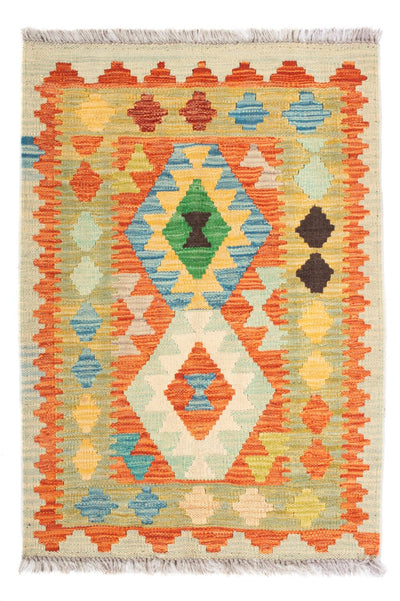 Kilim Maimana Tappeto 63x89cm - Tappeto di lana
