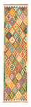 Tappeto corsia Tappeto Kelim - Splash - 297 x 86 cm - multicolore