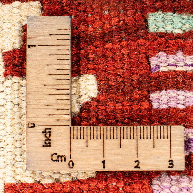 Tappeto corsia Tappeto Kelim - Splash - 292 x 80 cm - multicolore