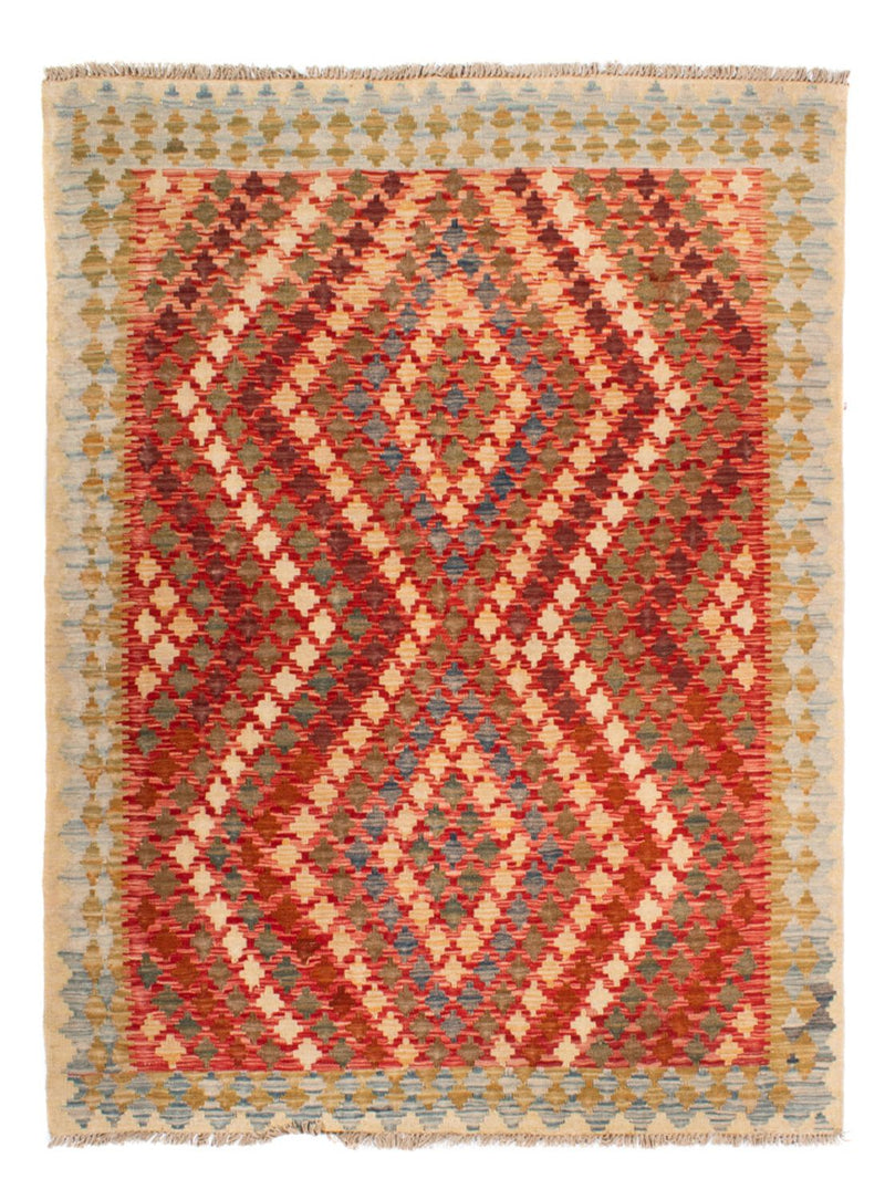 Tappeto Kelim - Splash - 193 x 148 cm - multicolore