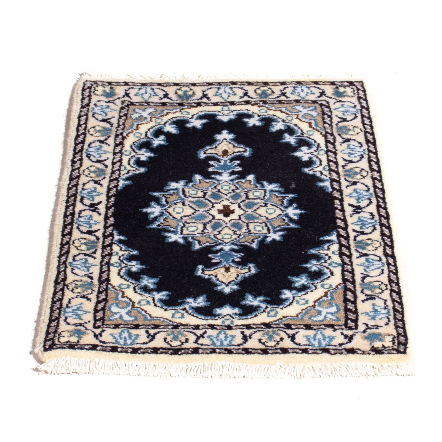 Tappeto Persero - Nain - 60 x 40 cm - blu scuro