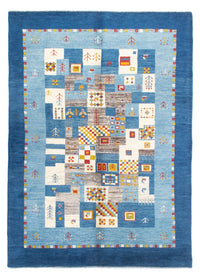 Tappeto Gabbeh - Persero - 204 x 151 cm - blu