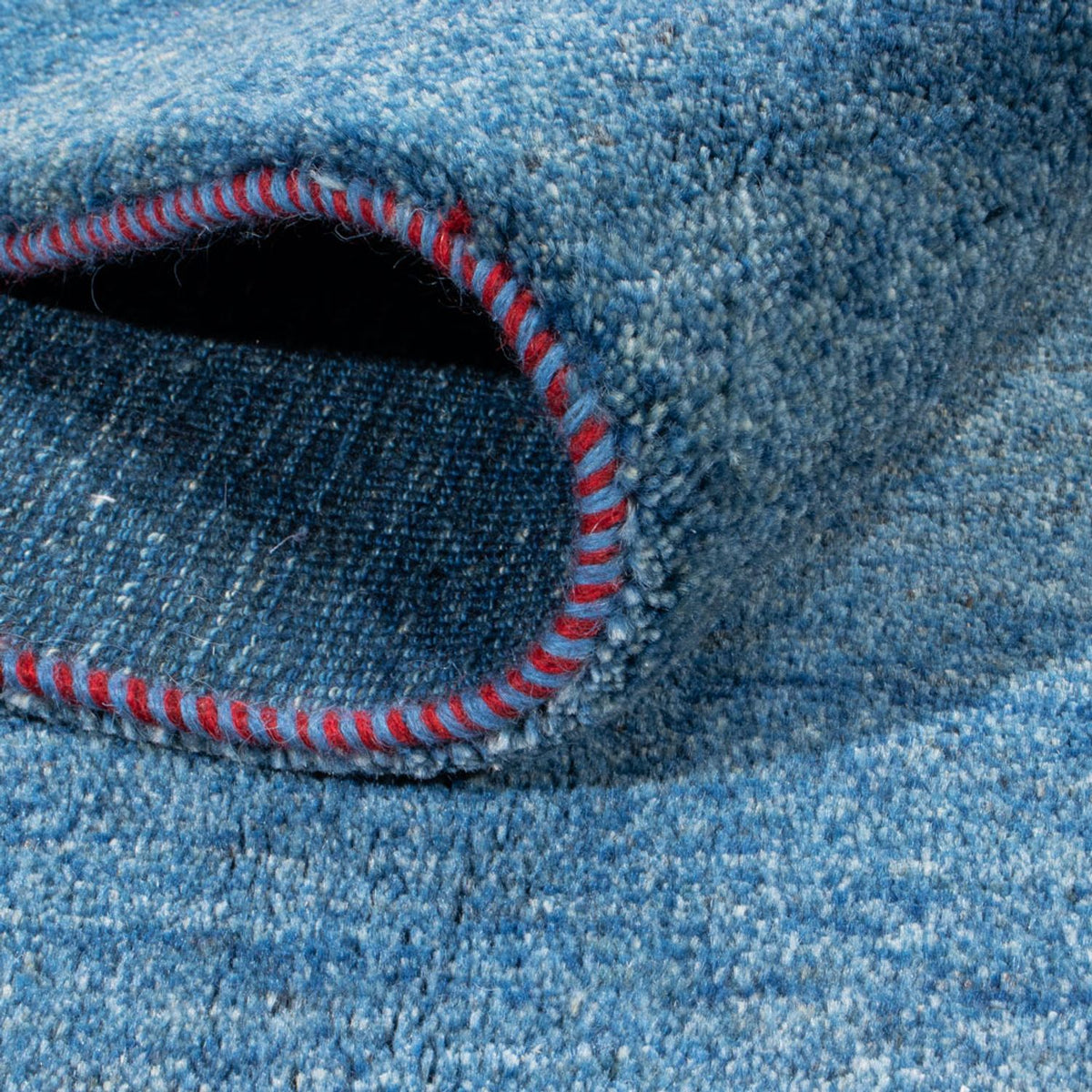 Tappeto Gabbeh - Persero - 197 x 152 cm - blu