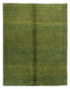 Gabbeh persiano Tappeto 154x195cm - Perserteppich Wollteppich - Rettangolo / Verde / 154 x 195 cm Rettangolo