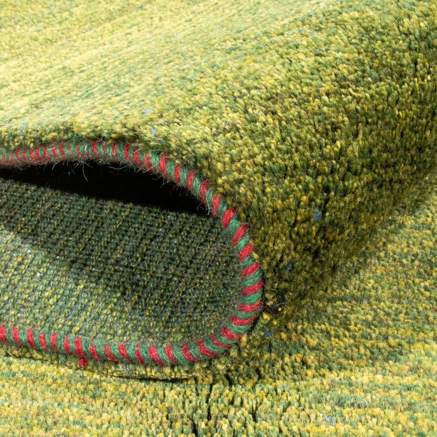 Tappeto Gabbeh - Persero - 195 x 154 cm - verde