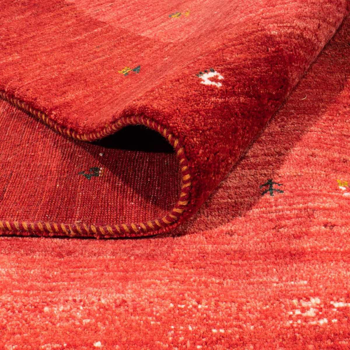 Tappeto Gabbeh - Loribaft Persero - 347 x 257 cm - rosso