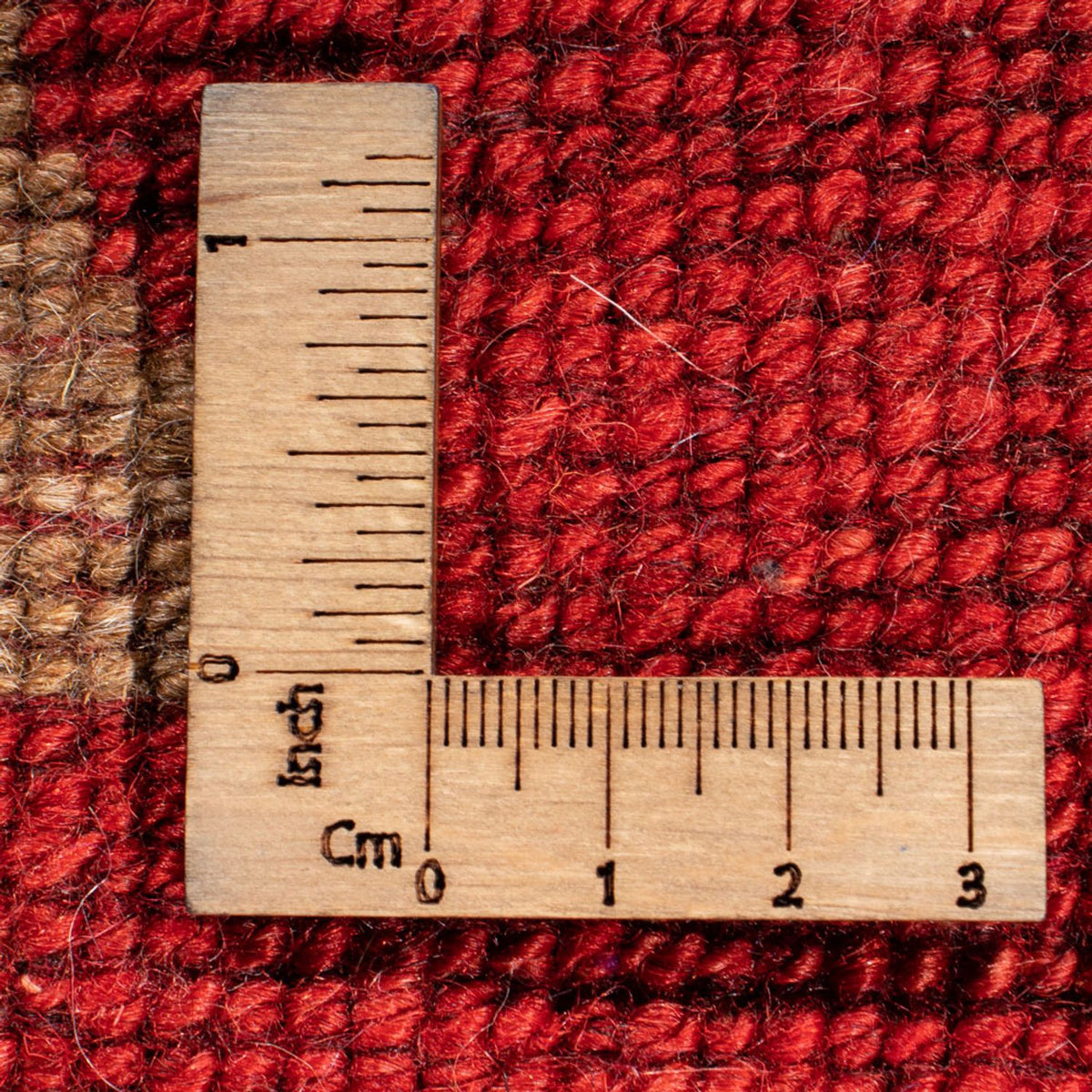 Tappeto corsia Tappeto Gabbeh - Persero - 205 x 74 cm - rosso