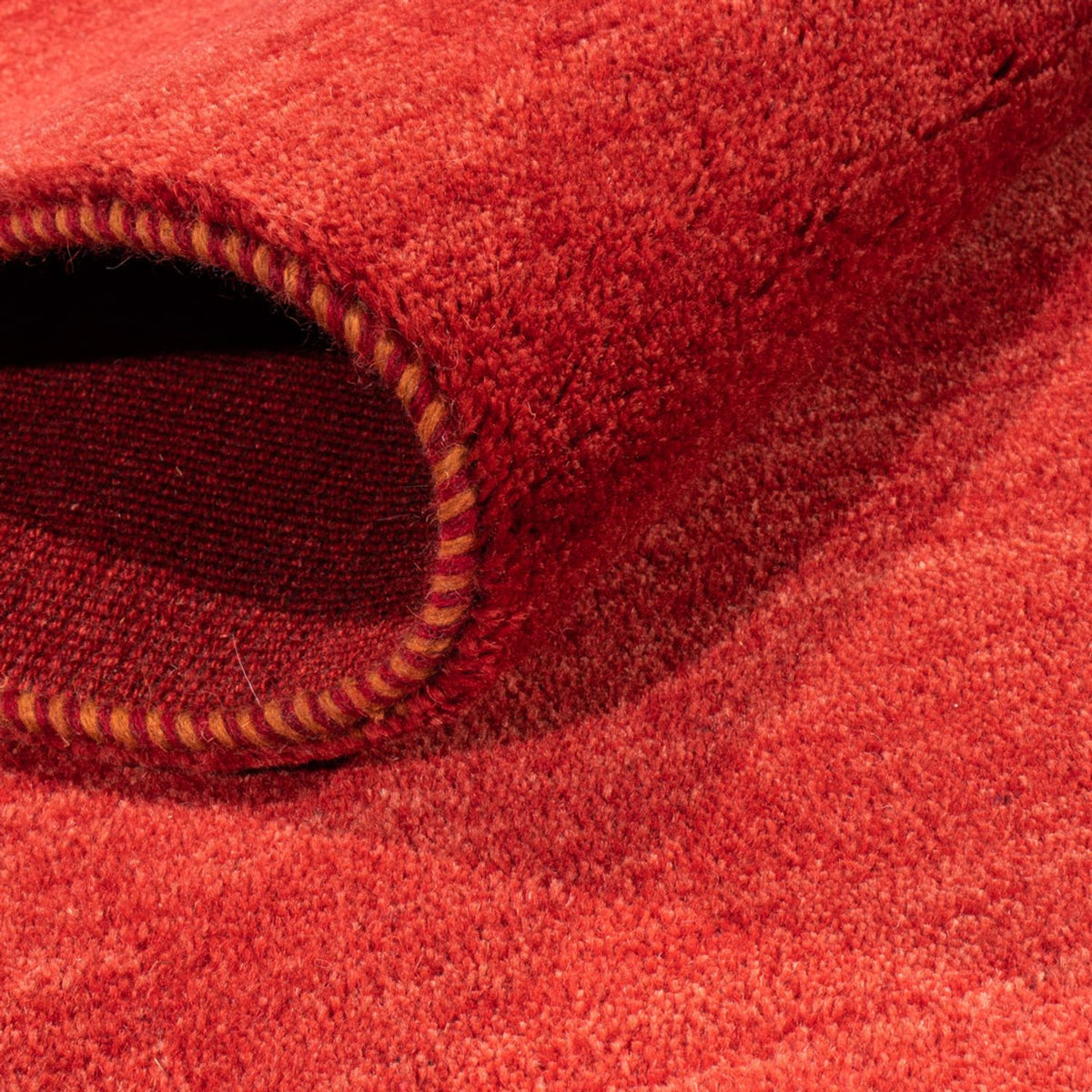Tappeto corsia Tappeto Gabbeh - Persero - 296 x 85 cm - rosso
