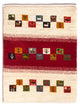 Gabbeh persiano Tappeto 90x66cm - Perserteppich Wollteppich