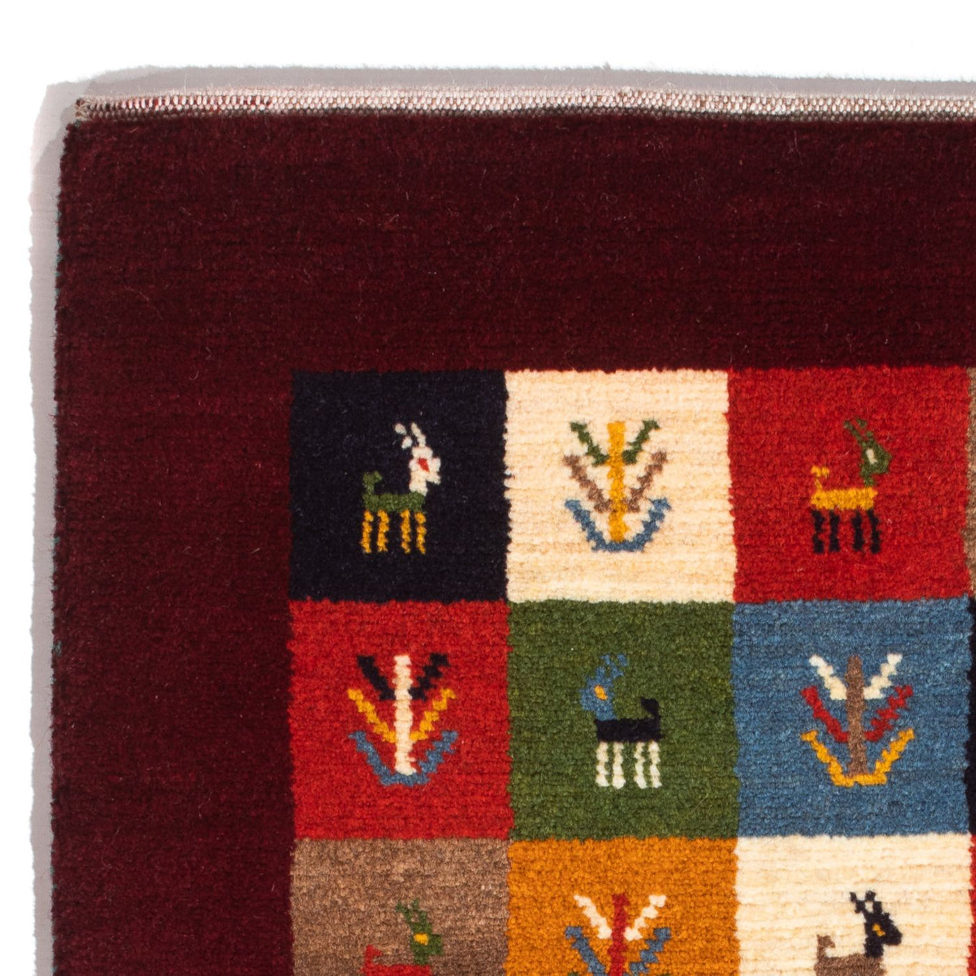 Gabbeh persiano Tappeto 88x61cm - Perserteppich Wollteppich