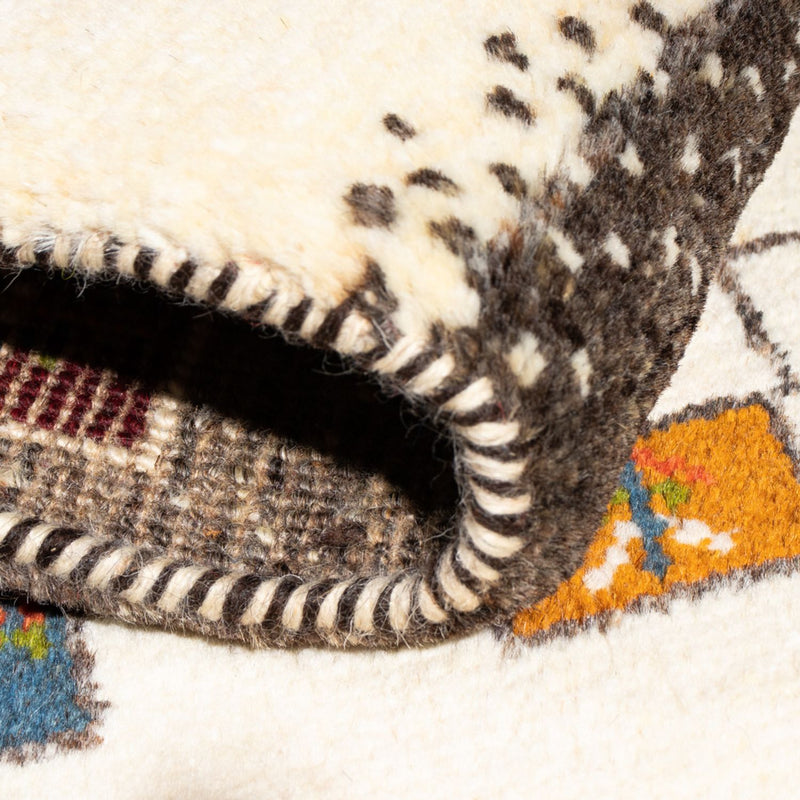 Tappeto Gabbeh - Persero - 92 x 63 cm - multicolore