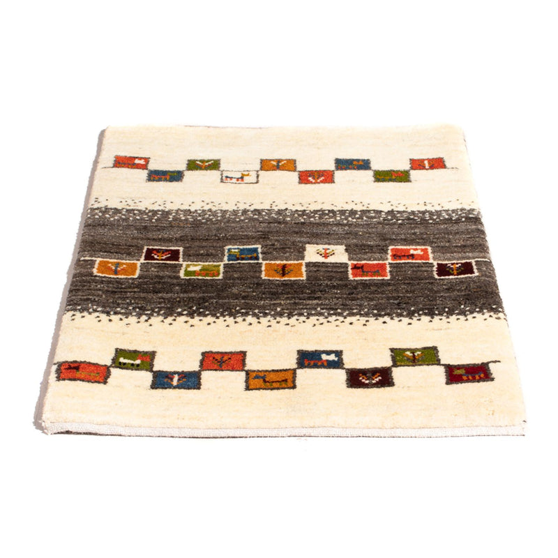 Tappeto Gabbeh - Persero - 92 x 63 cm - multicolore