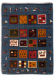 Gabbeh persiano Tappeto 90x65cm - Perserteppich Wollteppich