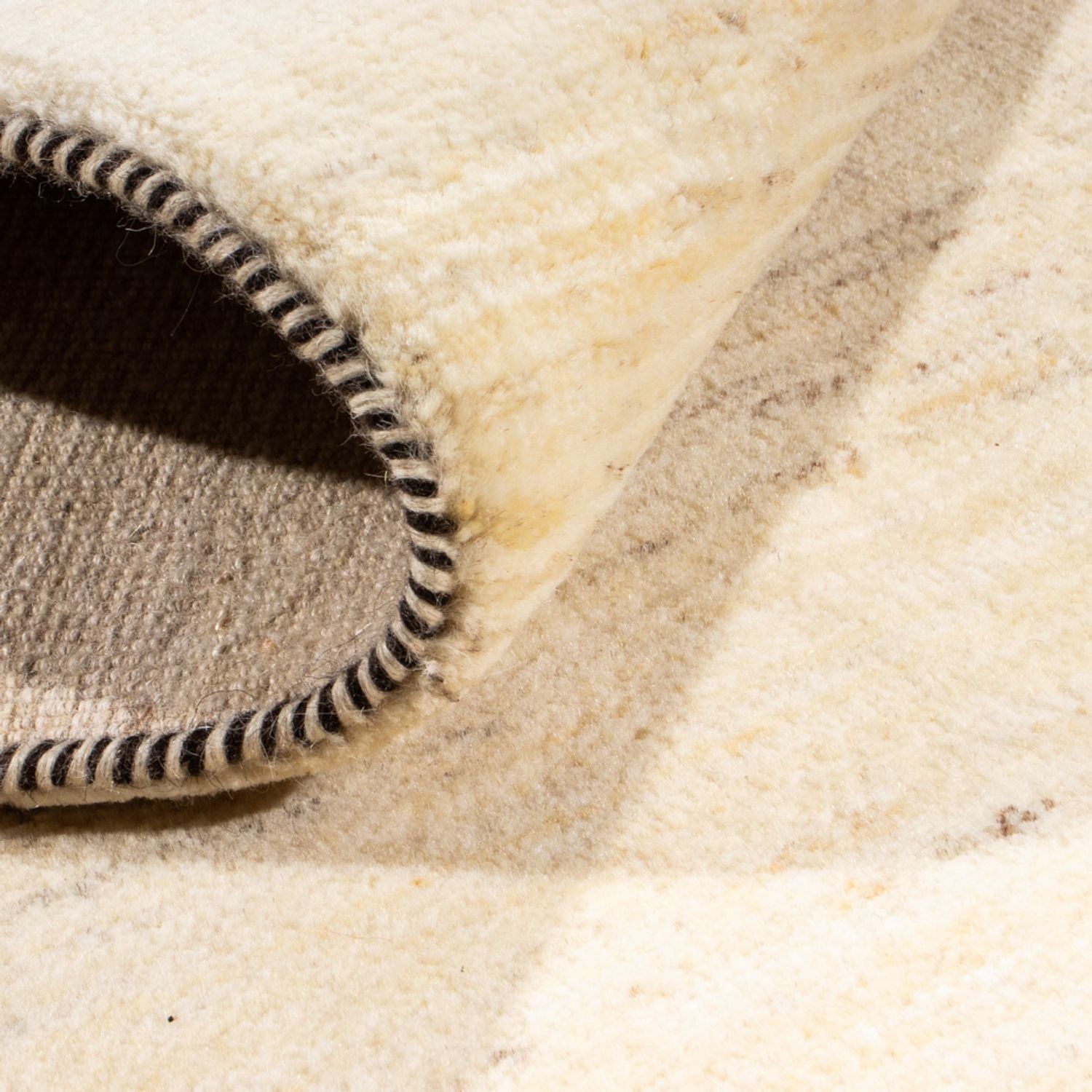 Tappeto corsia Tappeto Gabbeh - Persero - 282 x 74 cm - beige