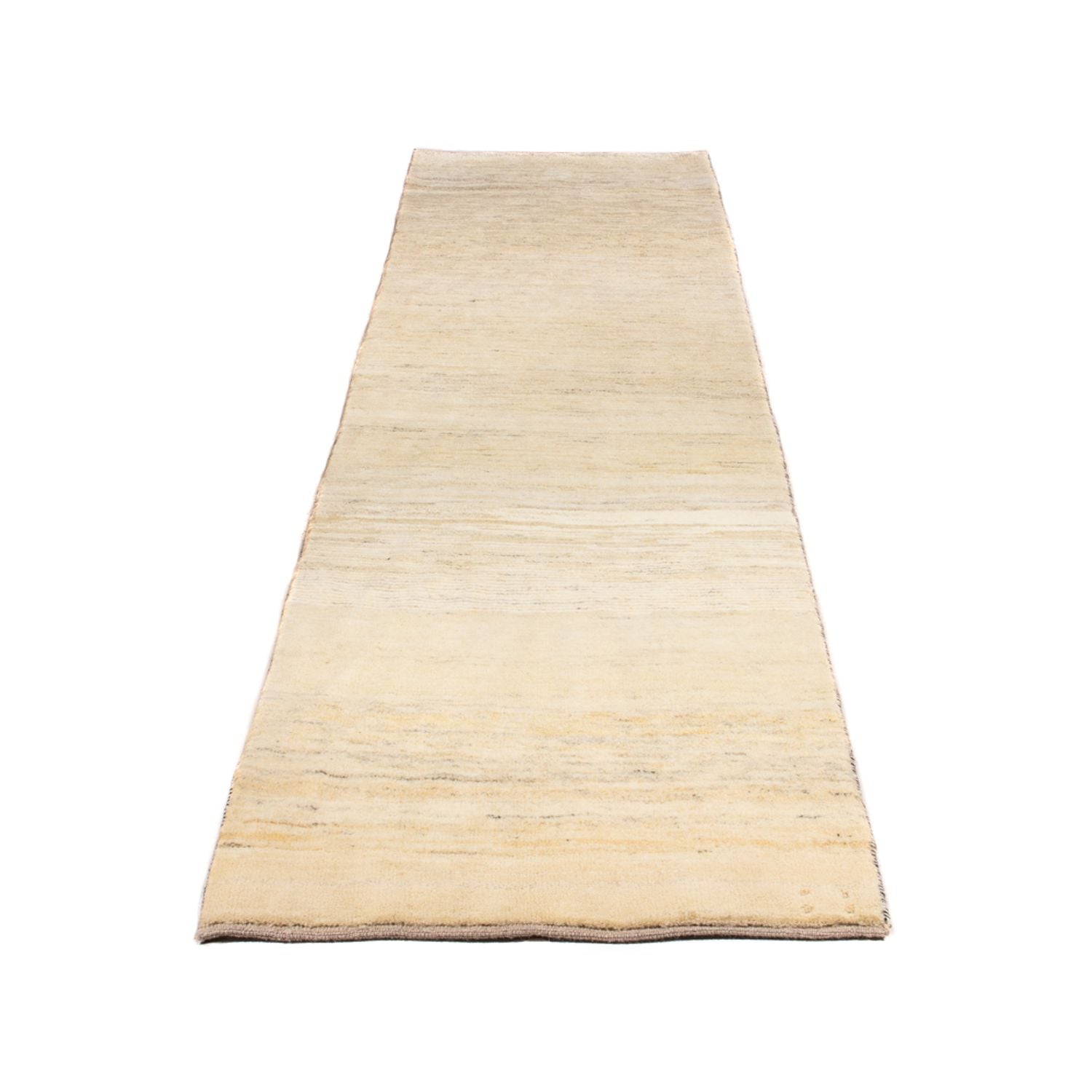 Tappeto corsia Tappeto Gabbeh - Persero - 282 x 74 cm - beige