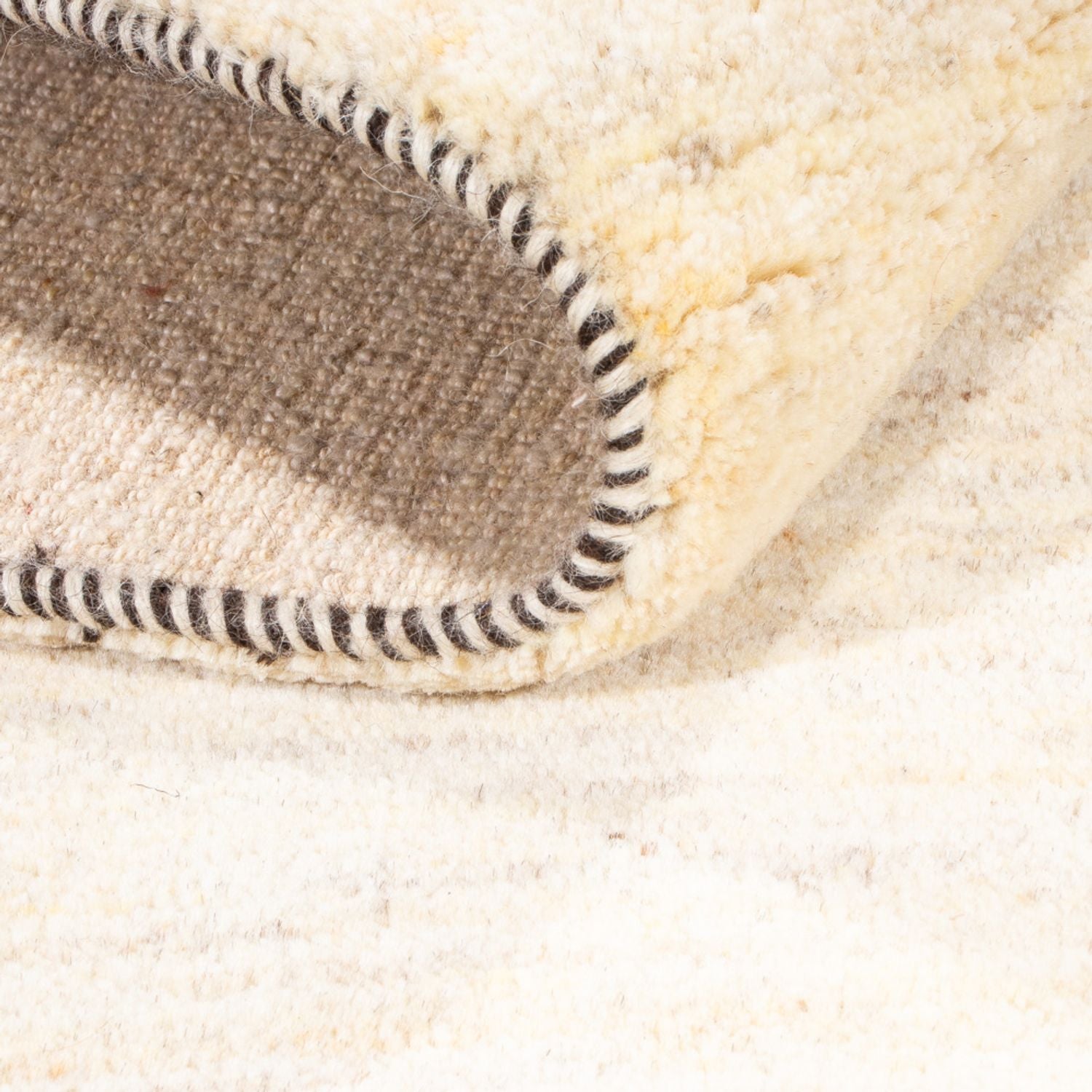 Tappeto corsia Tappeto Gabbeh - Persero - 196 x 84 cm - beige