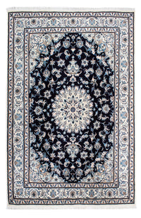 Tappeto Persero - Nain - 239 x 166 cm - blu scuro