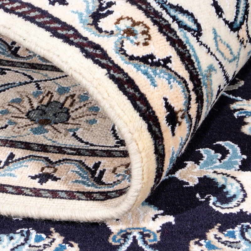 Tappeto Persero - Nain - 239 x 166 cm - blu scuro