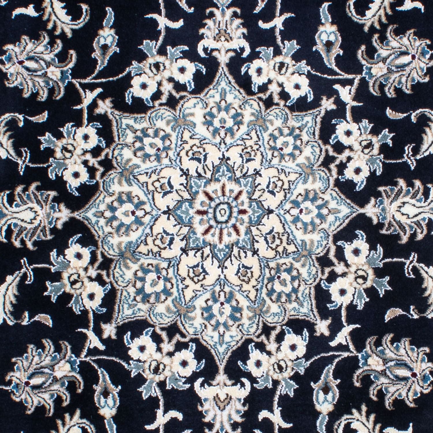 Tappeto Persero - Nain - 236 x 168 cm - blu scuro