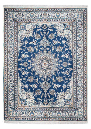Tappeto Persero - Nain - 200 x 145 cm - blu