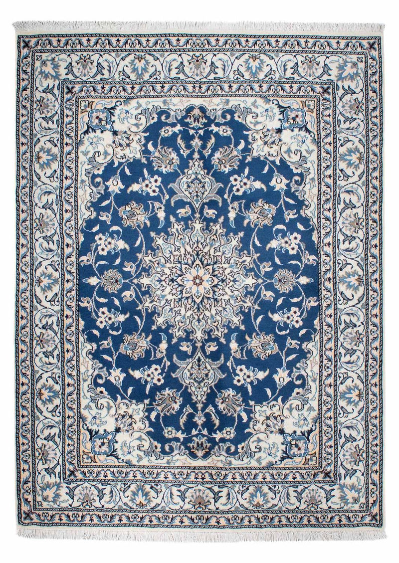Tappeto Persero - Nain - 200 x 145 cm - blu