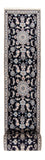 Tappeto corsia Tappeto Persero - Nain - 374 x 77 cm - blu scuro