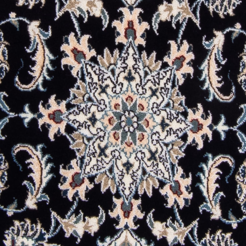 Tappeto corsia Tappeto Persero - Nain - 374 x 77 cm - blu scuro