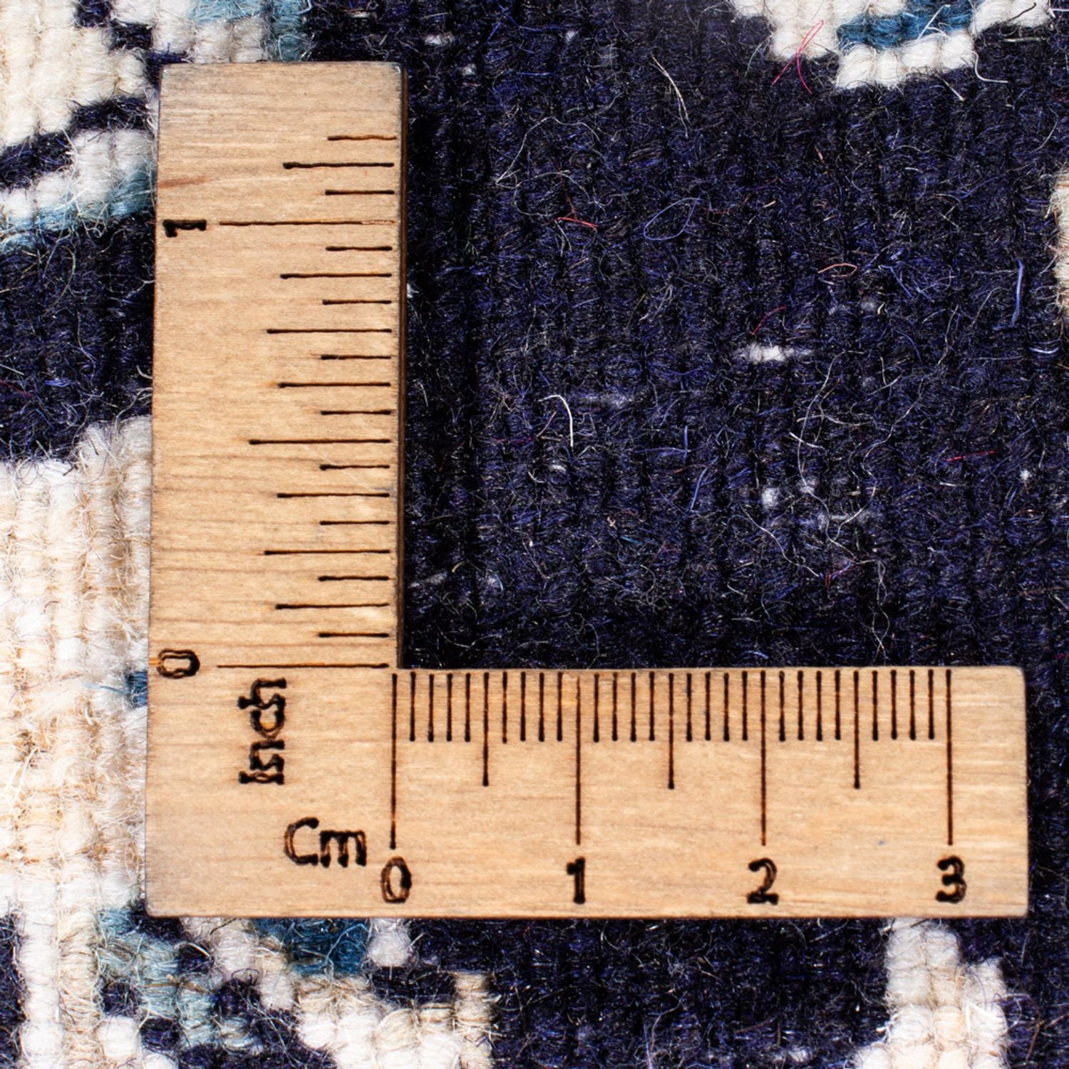 Tappeto corsia Tappeto Persero - Nain - 374 x 77 cm - blu scuro