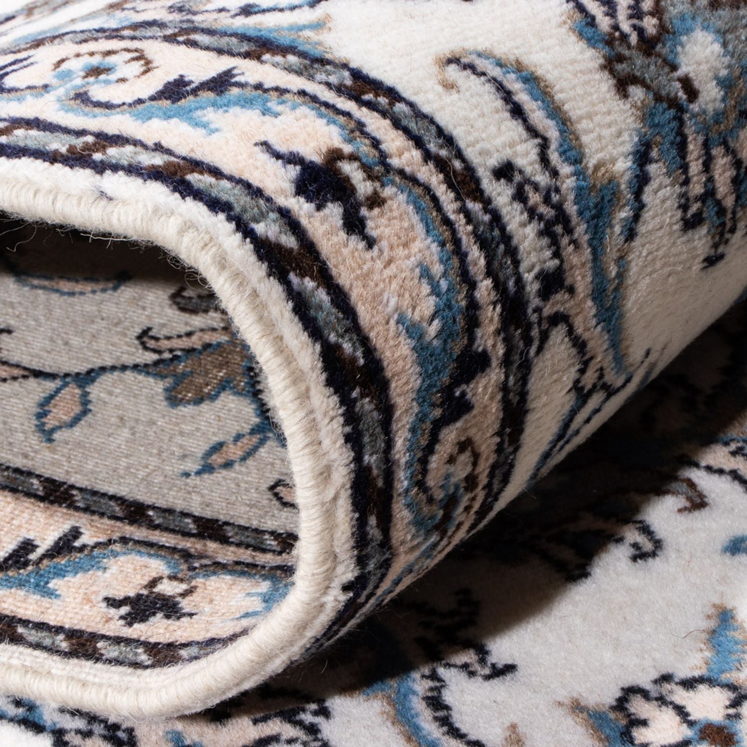 Tappeto corsia Tappeto Persero - Nain - 290 x 76 cm - crema