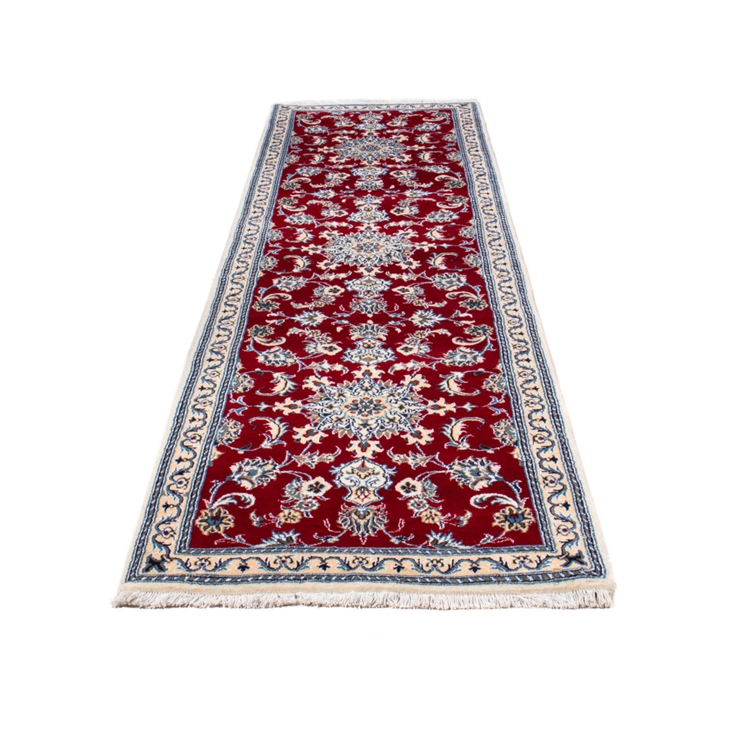 Tappeto corsia Tappeto Persero - Nain - 296 x 81 cm - rosso