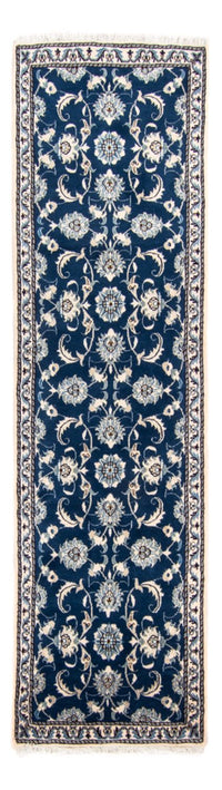 Tappeto corsia Tappeto Persero - Nain - 254 x 79 cm - blu scuro