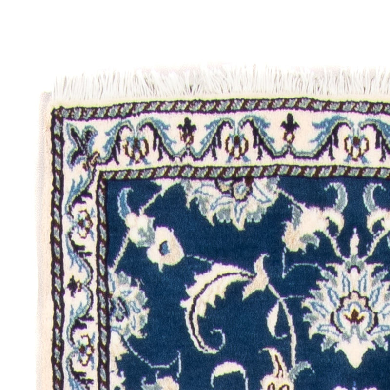 Tappeto corsia Tappeto Persero - Nain - 254 x 79 cm - blu scuro
